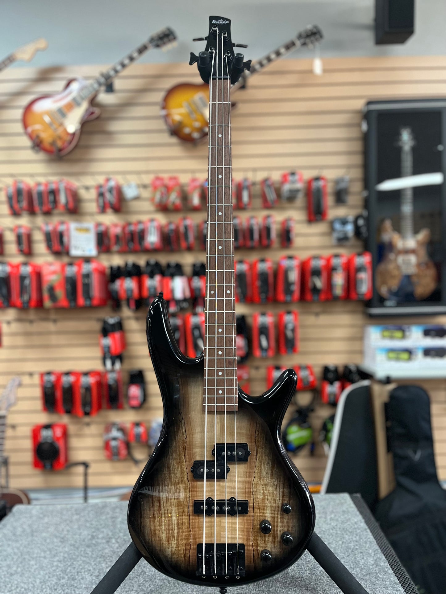 Ibanez GSR200SM Bass Guitar - Natural Gray Burst