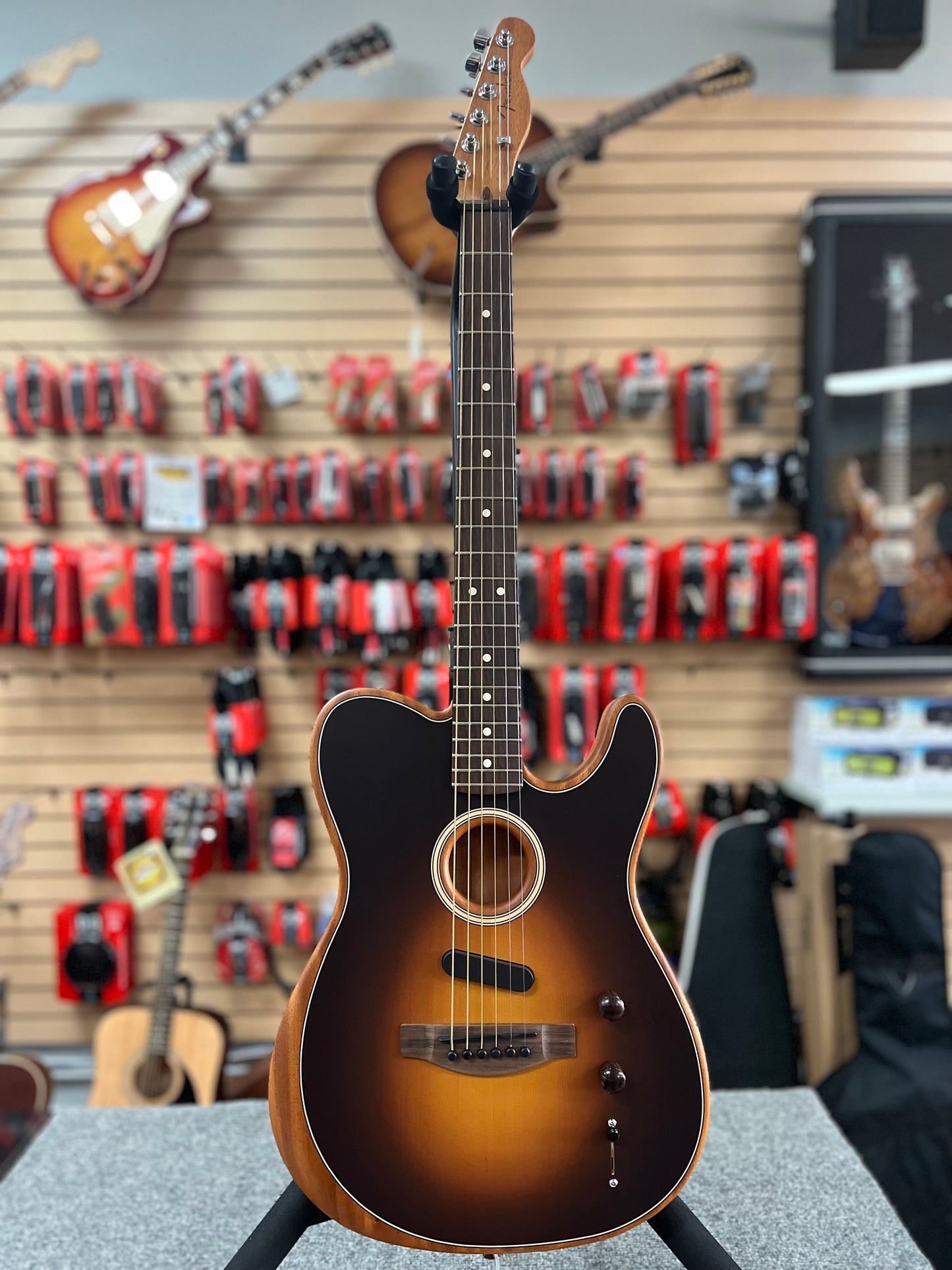 Fender Acoustasonic Player Telecaster - Shadow Burst